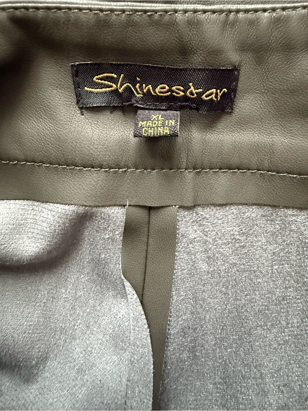 Shinestar Olive Green and Gray Skirt Shorts Size XL - Picture 4 of 5